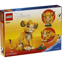 LEGO Disney 43243 Simba som unge – Løvernes konge