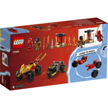 LEGO Ninjago 71789  Kai og Ras\' bil- og motorcykelkamp