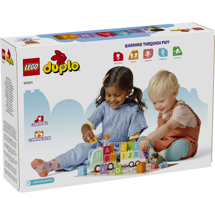 LEGO DUPLO 10421 Alfabetvogn <DIV STYLE="background-color:#FFFF00"><SPAN STYLE="color:#006600"><CENTER><B>Æske skadet - indhold ok</B></CENTER><SPAN STYLE="color:#FFFFFF"></DIV>