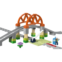 LEGO DUPLO 10426 Togbro og spor – udvidelsessæt