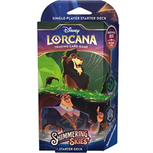 Disney Lorcana: Shimmering Skies<BR>Starter Set<BR>Scar and Kronk<BR>Serie 5