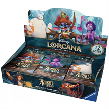 Disney Lorcana: Azurite Sea <BR> Booster Set Box (24 booster pakker) <BR> Serie 6