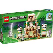 LEGO Minecraft 21250 Jerngolem-fortet <DIV STYLE="background-color:#FFFF00"><SPAN STYLE="color:#006600"><CENTER><B>Æske skadet - indhold ok</B></CENTER><SPAN STYLE="color:#FFFFFF"></DIV>