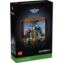 LEGO Minecraft 21265 Craftingbordet<BR><B><DIV STYLE="background-color:#FFFF00"><SPAN STYLE="color:#8B0000">SENDES 2. AUGUST</DIV></SPAN></B>