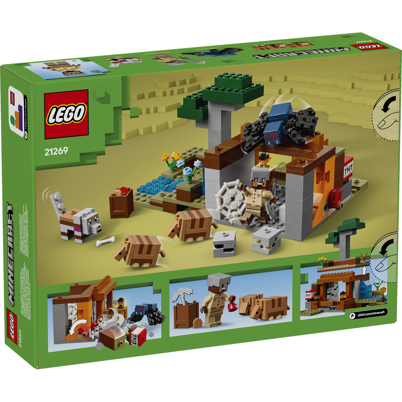 LEGO Minecraft 21269 Bæltedyrs-mineekspeditionen