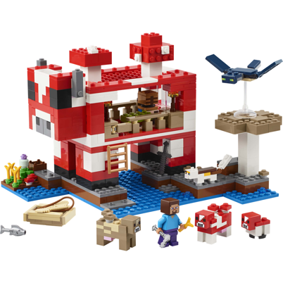 LEGO Minecraft 21270 Mooshroom-huset