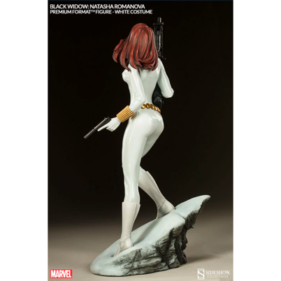 Sideshow - Premium format - Black Widow "Natasha Romanova" - White custom edition