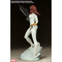 Sideshow - Premium format - Black Widow "Natasha Romanova" - White custom edition