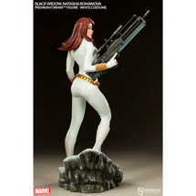 Sideshow - Premium format - Black Widow "Natasha Romanova" - White custom edition