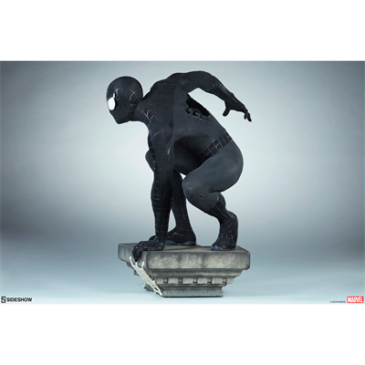 Sideshow - Legendary Scale<BR> Spider-Man<BR> (Black Suit Variant)