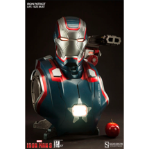 Sideshow - Life Size Bust - Iron Patriot