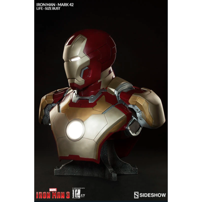 Sideshow - Life Size Bust - Iron Man Mark 42