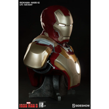 Sideshow - Life Size Bust - Iron Man Mark 42