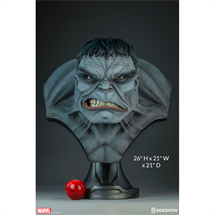 Sideshow - Life Size Bust<BR> Gray Hulk