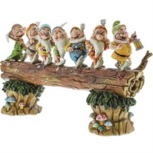 Disney Jim Shore 4005434<BR>Homeward Bound, Seven Dwarfs<BR>(De syv små dværge)