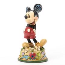 Disney Jim Shore - Mickey Mouse Birthday December Birthstone