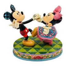 Disney Jim Shore - Swinging Sweethearts Mickey And Minnie Dance