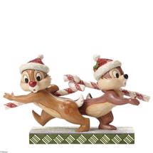 Disney Jim Shore 4051975<BR>Candy Cane Caper (Chip N Dale) 