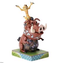 Disney Jim Shore 4054281<BR>Carefree Cohorts (Timon & Pumbaa) 