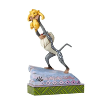 Disney Jim Shore 4055415<BR>Rafiki and Baby Simba On Pride Rock