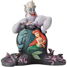 Disney Jim Shore 4059732 <BR> Deep Trouble <BR> (Ursula With Scene Figurine)