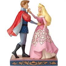 Disney Jim Shore 4059733 <BR> Aurora & Prince <BR> "Swept Up in the Moment"