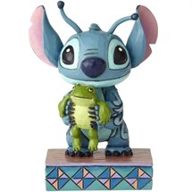 Disney Jim Shore 4059741 <BR> Strange Life-Forms <BR> (Stitch med frø)