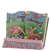 Disney Jim Shore 4062257 <BR> Happy Unbirthday <BR> (Alice In Wonderland)