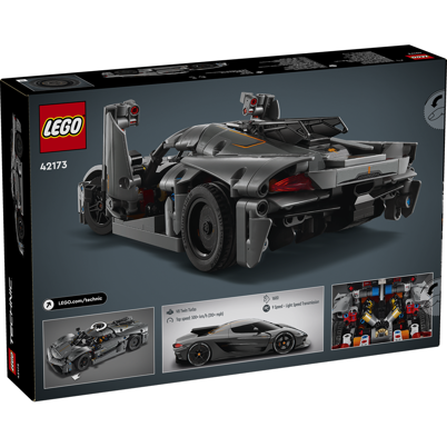 LEGO Technic 42173 Koenigsegg Jesko Absolut-hyperbil – grå