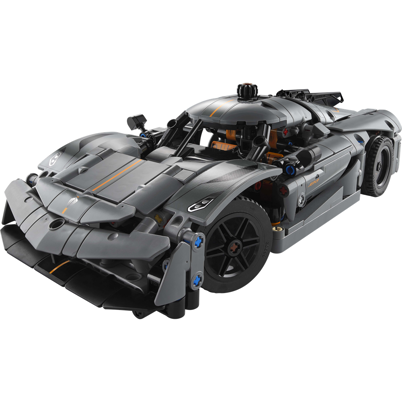 LEGO Technic 42173 Koenigsegg Jesko Absolut-hyperbil – grå