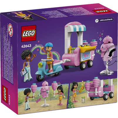 LEGO Friends 42643 Candyfloss-bod og scooter