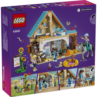 LEGO Friends 42651 Dyrlægeklinik for heste og kæledyr