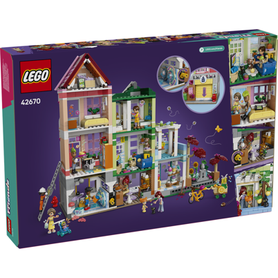 LEGO Friends 42670 Heartlake City lejligheder og butikker