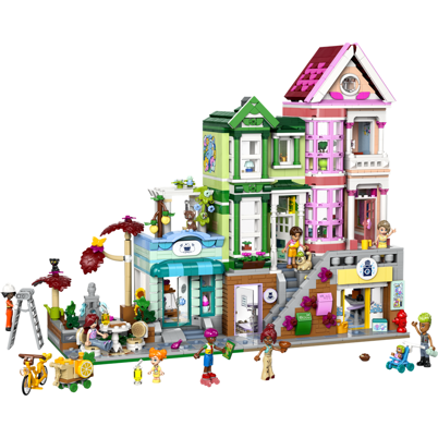 LEGO Friends 42670 Heartlake City lejligheder og butikker