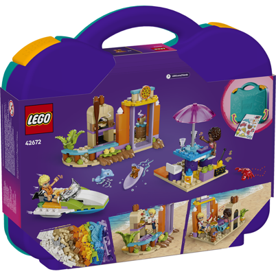 LEGO Friends 42672 Kreativ strand- og rejsekuffert