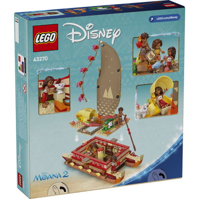 LEGO Disney 43270 Vaianas eventyrkano