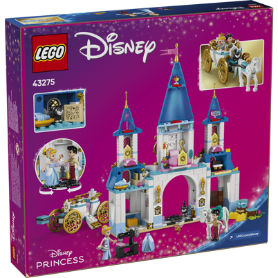 LEGO Disney 43275 Askepots slot og karet