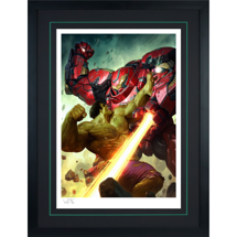 Sideshow - Art Print - Hulk VS Hulkbuster 