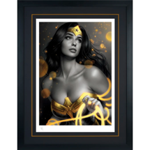 Sideshow - Art Print - Wonder Woman Black & Gold