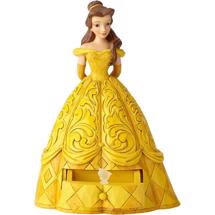 Disney Jim Shore - Belle with Chip Charm