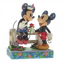 Disney Jim Shore - Mickey & Minnie Blossoming Romance