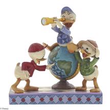 Disney Jim Shore - Huey, Dewey & Louie Duck Tales "Navigating Nephews"