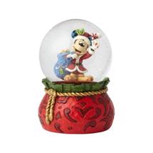 Disney Jim Shore - Santa Mickey Mouse Waterball "Bringing Holiday Cheer"