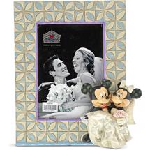 Disney Jim Shore - Mickey & Minnie Mouse Wedding Photo Frame