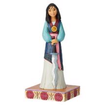 Disney Jim Shore 6002823 <BR> Mulan Princess Passion <BR> "Winsome Warrior"