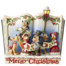 Disney Jim Shore - Christmas Carol Storybook "Merry Christmas"