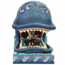 Disney Jim Shore - Monstro with Geppetto and Pinocchio "A Whale of a Whale"