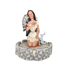 Disney Jim Shore - Pocahontas White Woodland "Brave Beauty"