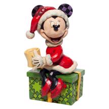 Disney Jim Shore - Santa Minnie with Hot Chocolate "Chocolate Delight"