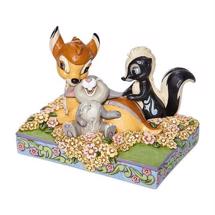 Disney Jim Shore 6008318 <BR> Childhood Friends <BR> (Bambi og venner)